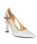 New Michael Kors Women&#39;s Emily Flex Glitter Pump Light Silver Variety Sizes - $162.98 CAD