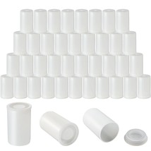 100 Pieces White Plastic Film Canister Holder 35 Mm Empty Camera Reel Co... - £31.01 GBP