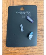 3 Piece Statements By Dock Enamel Pins - $150.53 MXN