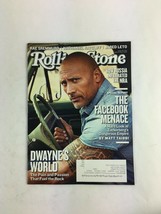 May 2018 Rolling Stone Magazine Dwayne&#39;s World The Facebook Menace - £5.18 GBP