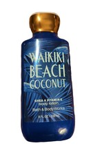 BATH &amp; BODY WORKS WAIKIKI BEACH COCONUT BODY LOTION 8 oz - $17.05