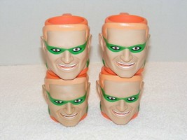 Vintage 1995 Dc Comics The Riddler 8 Oz Plastic Drink Cup Lot Of 4 (G19) Guc - £27.82 GBP