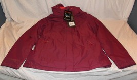 WOMENS ZERO XPOSUR BERRY INSULATED COLD WEATHER JACKET MEDIUM THICK NEW ... - £49.61 GBP