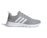 Adidas Women&#39;s QT Racer 2.0 Gray Lace-Up  Athletic Running Shoes Size 7 - £23.96 GBP