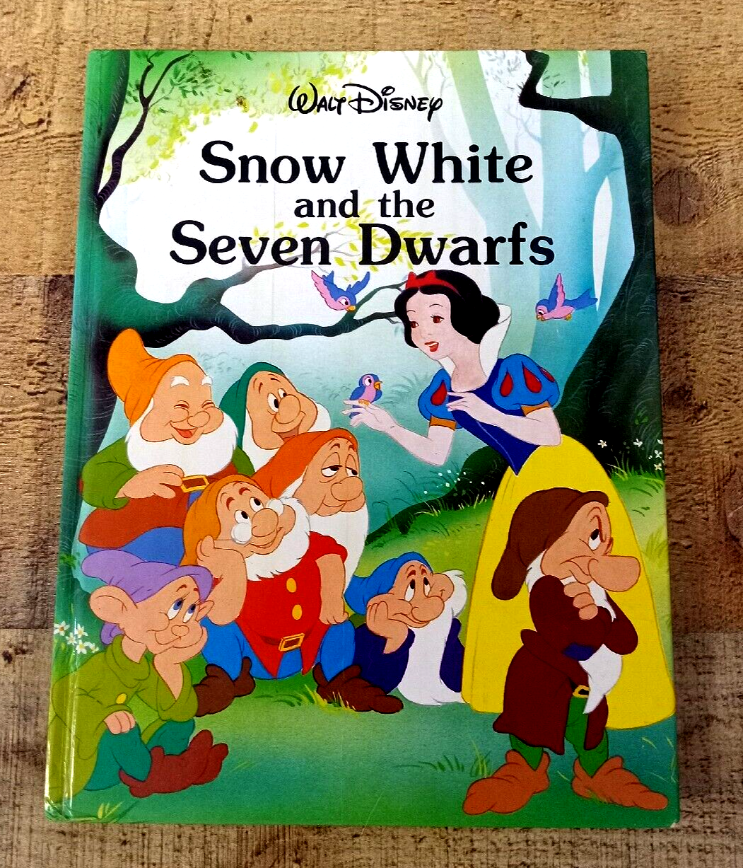 Primary image for 1986 Snow White And The Seven Dwarfs Walt Disney Classics Hardcover Book