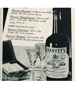 1940 Harvey&#39;s Bristol Cream Sherry Advertisement Distillery Esquire Xmas... - €17,00 EUR
