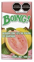 Jugo Boing Guayaba | Guava Authentic Mexican Juice 500 ml Pack of 6 - $24.95