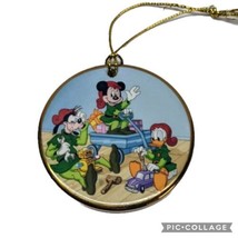 Vintage &quot;Santa&#39;s Workshop&quot; Mickey Disney Grolier Collectibles Christmas Ornament - £7.82 GBP