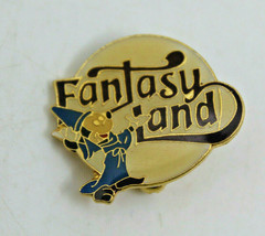 Walt Disney Fantasy Land Mickey Mouse Fantasia Official Collectible Pin Vintage - £13.09 GBP