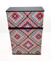 RYO Tribal Design Style #3 King Size Push-N-Open Plastic Cigarette Case - $8.90
