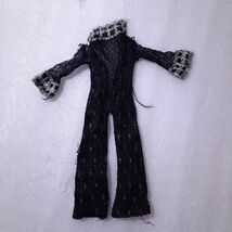 Vintage Maddie Mod Lovely Lace Black jumpsuit romper 1970s sheer Barbie ... - $5.00