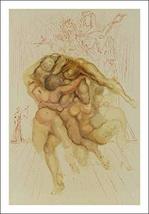 Artebonito - Salvador Dali, Hell 8, Woodcut, Divine Comedy - £180.25 GBP