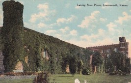 Lansing State Prison Leavenworth Kansas KS Postcard A16 - £2.24 GBP