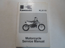 2002 2003 2004 2005 2006 Kawasaki KLX110 KLX 110 Service Repair Shop Manual - $89.99