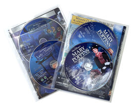 CheckOutStore Clear 2 Disc CPP Sleeves &amp; DVD Booklet - $21.18+