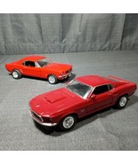 WELLY Ford Mustang BOSS 429 / COUPE 22451 / 24067 Red 1:24 Diecast Model... - £35.36 GBP