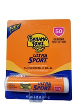 Banana Boat Sport Performance Sunscreen Lip Balm SPF 50 0.15 oz (Pack of 8) - £40.75 GBP