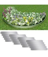 Set of 20 Flexible Lawn Fence Galvanized Steel 39.4&quot; x 5.5&quot; - $383.57 CAD