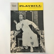 1970 Playbill The Colonial Theatre Hume Cronyn in Hadrian VII by Peter Luke - £11.12 GBP
