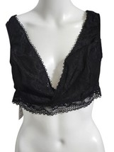 NEW SOMA Plus Size Intimates Black  XX-LARGE Embraceable Plunge Lace Bra... - $24.95