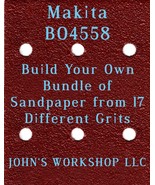 Build Your Own Bundle of Makita BO4558 1/4 Sheet No-Slip Sandpaper - 17 ... - $1.37 CAD