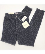 DL1961 Farrow Ankle Jeans Black Leopard Print Women&#39;s Sz 26 - €60,02 EUR