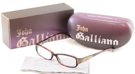 New Authentic John Galliano Eyeglasses Frame JG5009 052 Plastic Brown Italy Made - $158.87