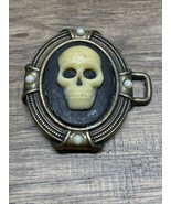 Skull Cameo Ladie&#39;s Belt Buckle Halloween Gothic Steampunk Pirate Macabr... - €8,58 EUR