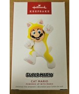 2023 Hallmark Keepsake Nintendo Super Mario Power Up Series Cat Mario New - $181.00 MXN