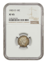 1903-O 10C NGC XF45 - £100.14 GBP