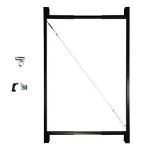 Adjust-A-Gate - Steel Frame DIY Gate Building Kit - Fits gates 36 to 72 wid... - $154.99