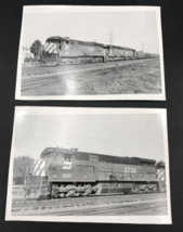 Burlington Northern Railroad BN #5739 U33C Locomotive Train B&amp;W Photo Mu... - £10.12 GBP