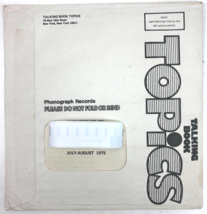 Blind Braille Talking Book Topics Phonograph Record July-August 1975 SEALD! - $44.99