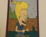 Beavis And Butthead Trading Card #5469 Most Wanted - $1.97