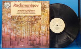 Moura Lympany &amp; Malcolm Sargent Rpho Lp Rachmaninov Concerto 2 w/3 Preludes BX9 - £5.94 GBP