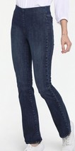 NYDJ Spanspring Decker Decker Pull-On Slim Bootcut Jeans Size P2X NWT - £59.94 GBP