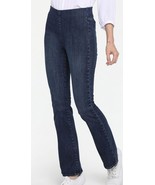 NYDJ Spanspring Decker Decker Pull-On Slim Bootcut Jeans Size P2X NWT - £59.81 GBP