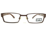 Spion Optics Kinder Brille Rahmen J5 Hawkins MAH Brown Rechteckig 46-17-130 - £36.76 GBP