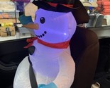 Snowman Inflatable Car Buddy Passenger Christmas 3&#39; Airblown  New In Box - $19.75