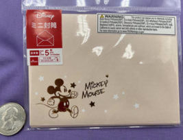 Disney Mickey Peach Envelopes - Set of 8 - £11.61 GBP