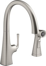 Kohler Graze Collection K-22064-VS 1.5 GPM Deck Mounted Swing Kitchen Faucet - £378.32 GBP