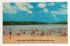 White Beauty View Resort Lake Wallenpaupack Greentown PA Dexter Postcard... - £10.22 GBP