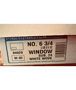 Printmaster 04029 White Wove Window Envelopes No 6 3/4 Sub 24 Box of 500 - $313.20 MXN