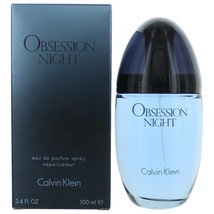 Obsession Night by Calvin Klein, 3.4 oz Eau De Parfum Spray for Women - £29.43 GBP