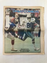 Dallas Cowboys Weekly Newspaper September 18 1993 Vol 19 #13 Michael Irvin - £10.62 GBP