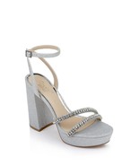 Jewel Badgley Mischka Rochel Platform Block Heel with Gemstone Embellished - $131.19 CAD