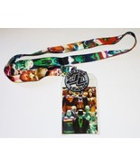 DC Comics Justice League Comic Art Images 18&quot; Lanyard with JL Logo Charm... - $7.84