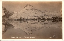 Sugar Loaf Mountain Valdez Alaska Postcard RPPC - £15.66 GBP