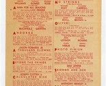 Emergency Broadway Theatre Directory February 1963 - $17.82