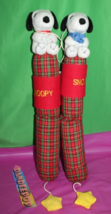 Peanuts Snoopy Dog Boot Form Keepers Set 18&quot; - £27.65 GBP